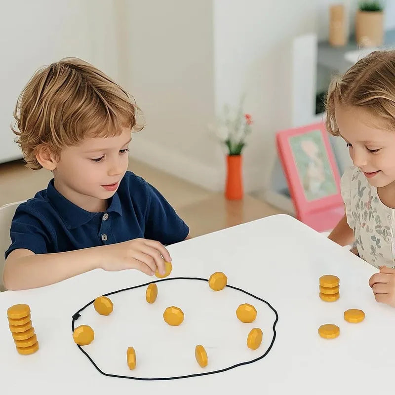 Strategy Board Game Foldable Magnetic Pieces