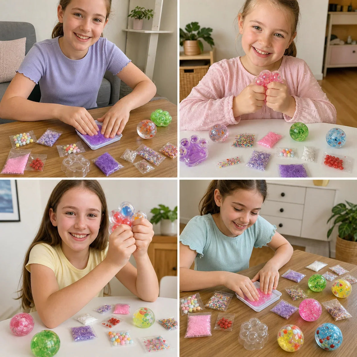 Stress Ball Making Kit DIY Sensory Craft Activity