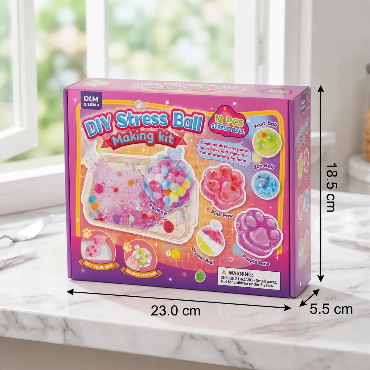 Stress Ball Making Kit DIY Sensory Craft Activity