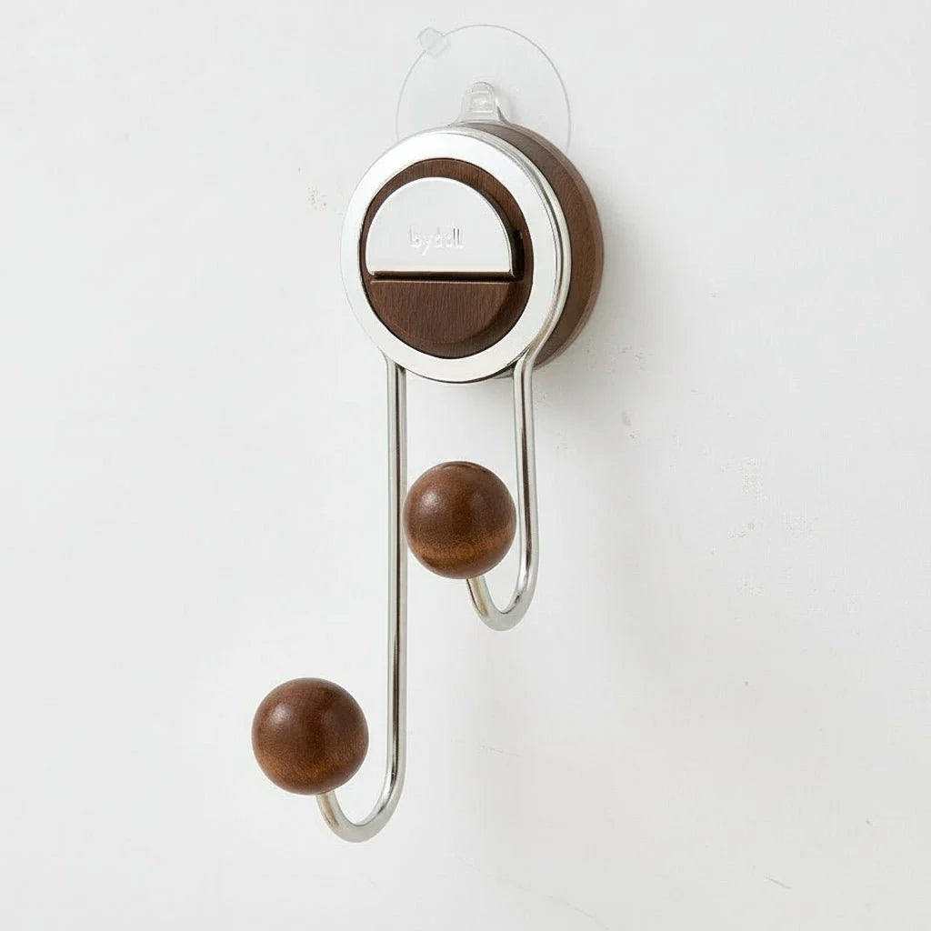 Suction Hook Transparent Waterproof No-Drill 11 lb Capacity
