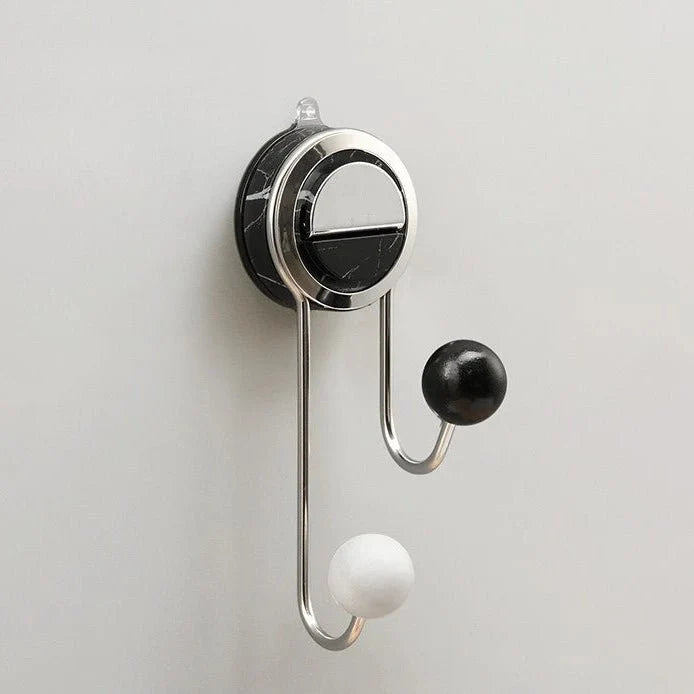Suction Hook Transparent Waterproof No-Drill 11 lb Capacity