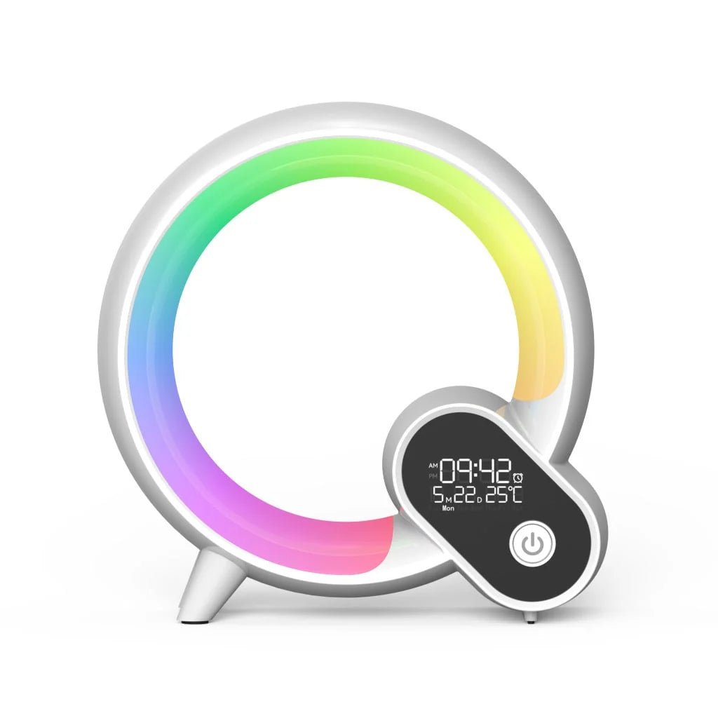 Sunrise Alarm Clock App-Controlled White Noise Sounds Digital Display