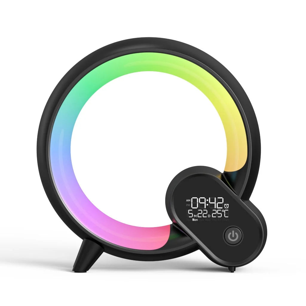 Sunrise Alarm Clock App-Controlled White Noise Sounds Digital Display