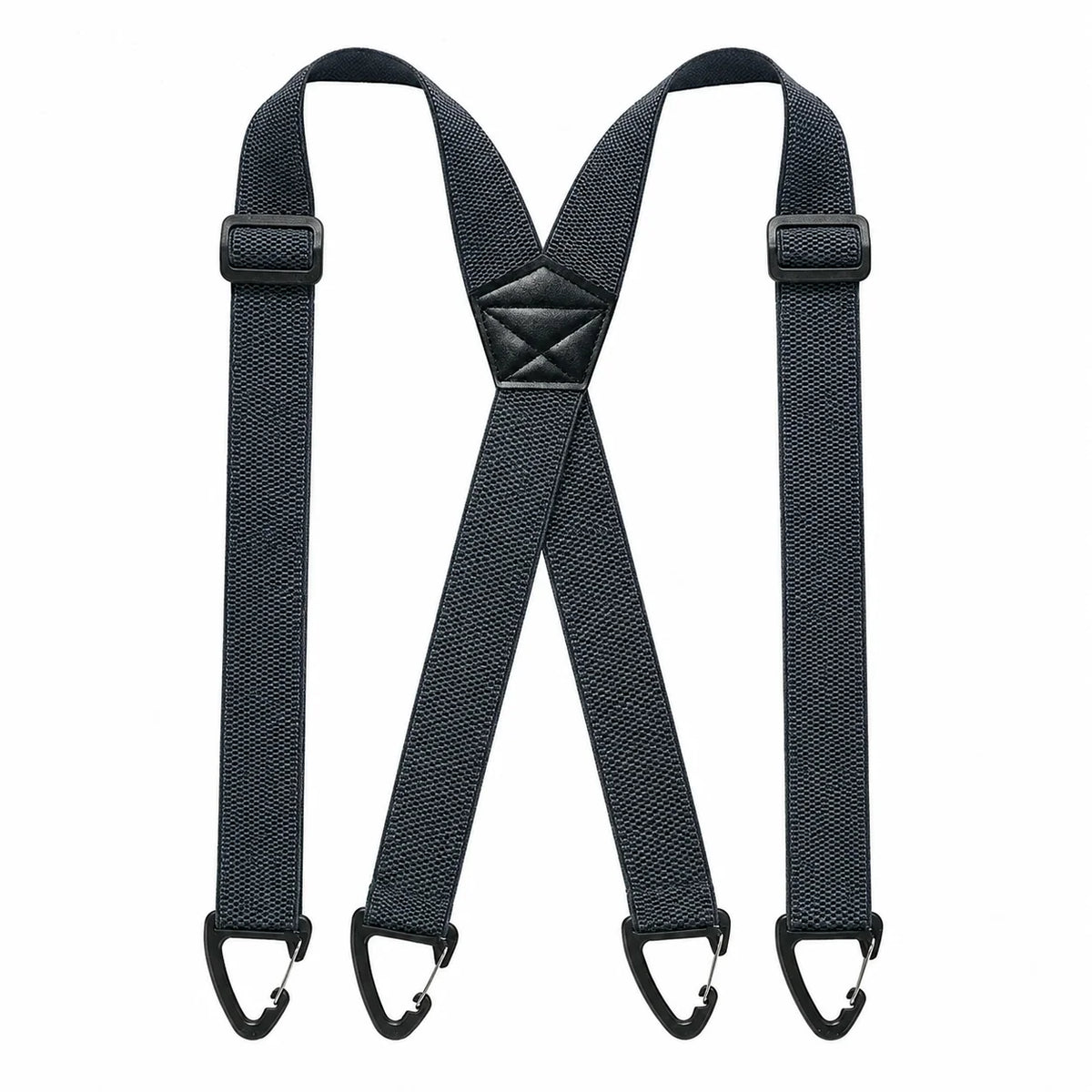 Suspenders Adjustable Elastic Belt-Loop Hooks Y-Back or X-Back