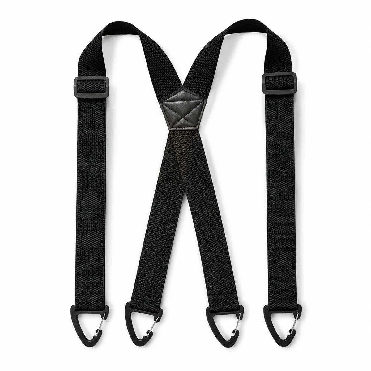 Suspenders Adjustable Elastic Belt-Loop Hooks Y-Back or X-Back
