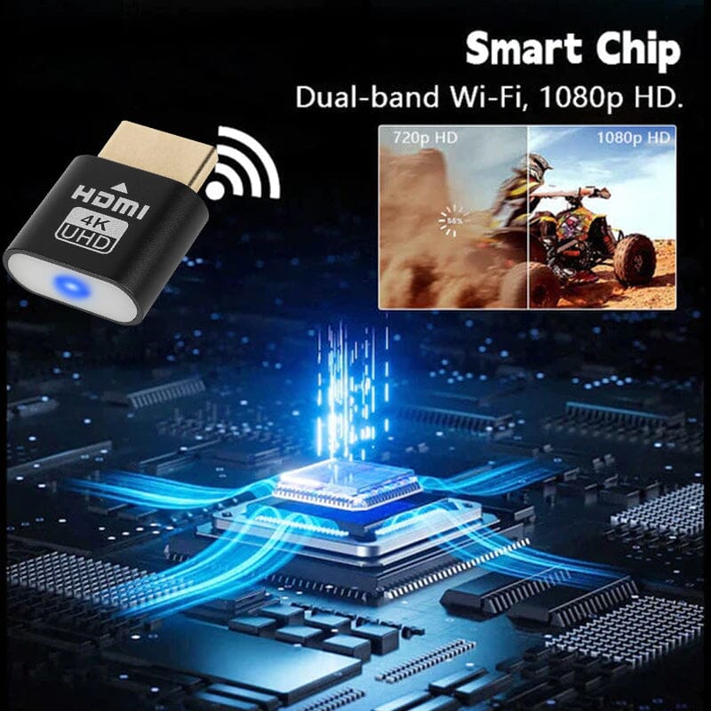 TV Streaming Device 4K Plug-and-Play HDMI Setup