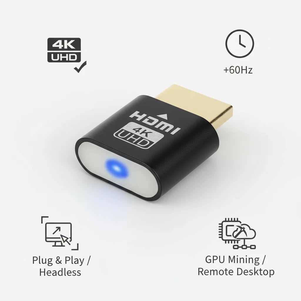 TV Streaming Device 4K Plug-and-Play HDMI Setup