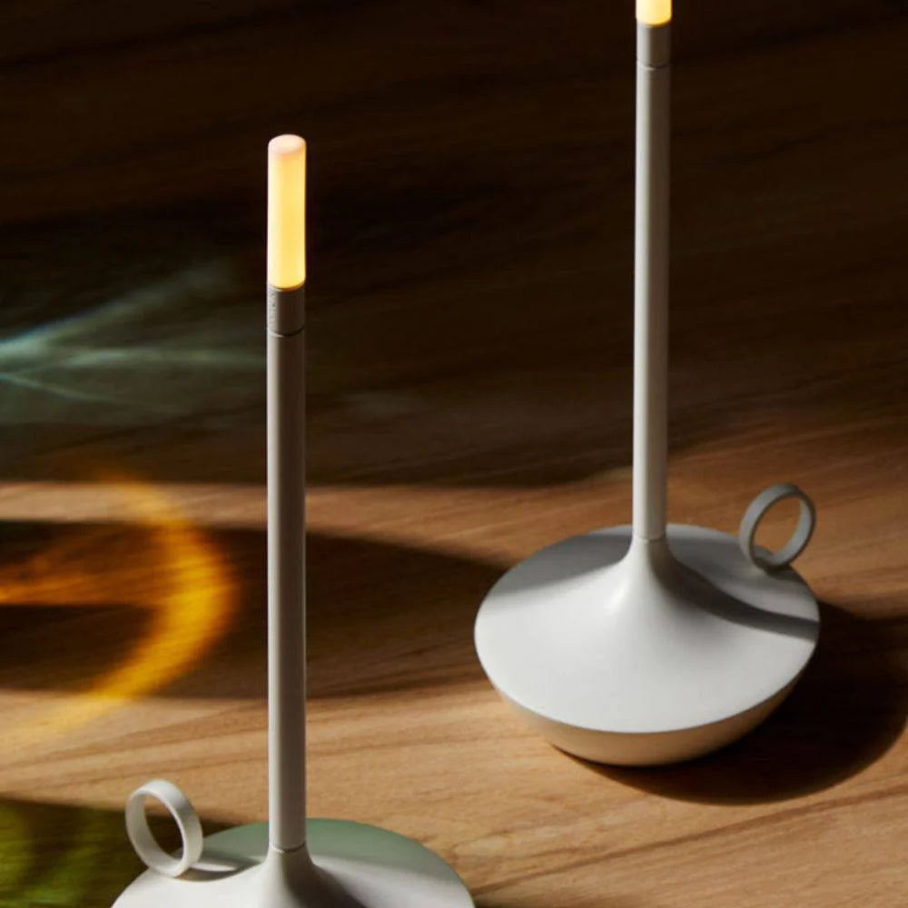 Table Lamp Cordless Rechargeable Candlelight Glow