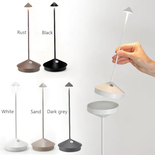 Table Lamp Cordless Rechargeable Dimmable IP65 Waterproof