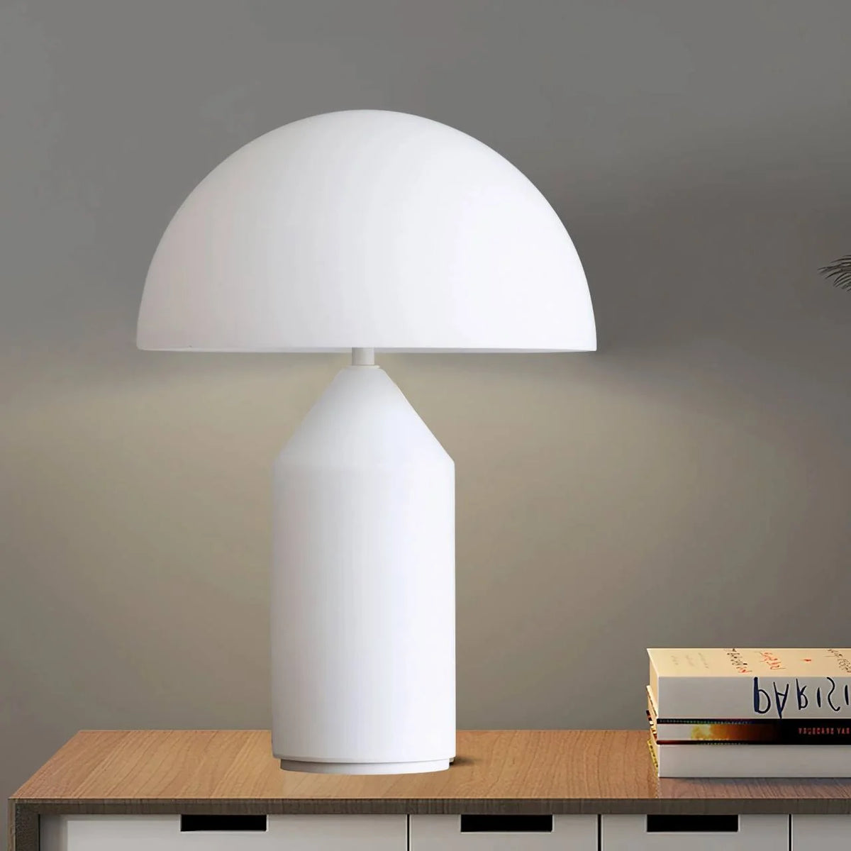 Table Lamp Geometric Metal Dimmer-Compatible