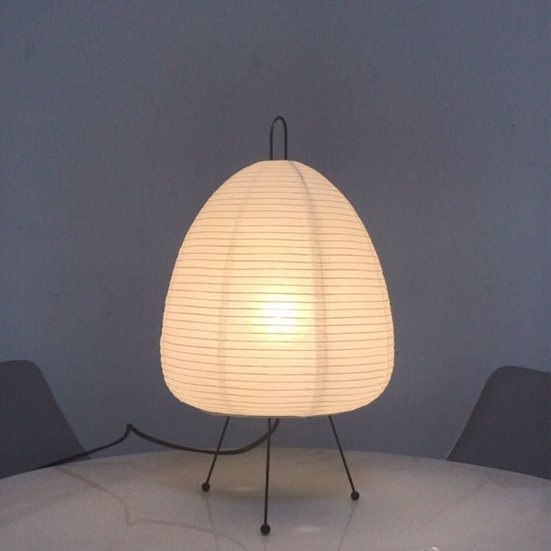 Table Lamp Japanese-Inspired Rice Paper Shade