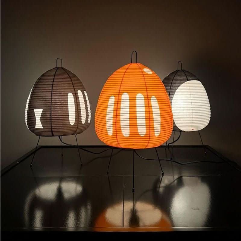 Table Lamp Japanese-Inspired Rice Paper Shade
