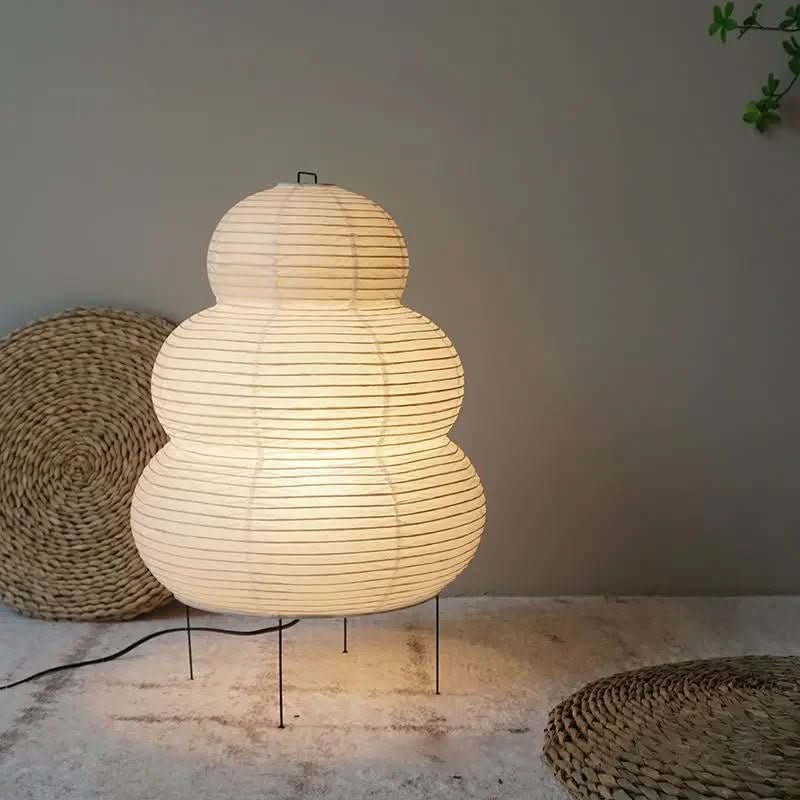 Table Lamp Japanese-Inspired Rice Paper Shade