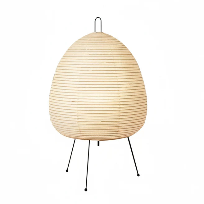 Table Lamp Japanese-Inspired Rice Paper Shade