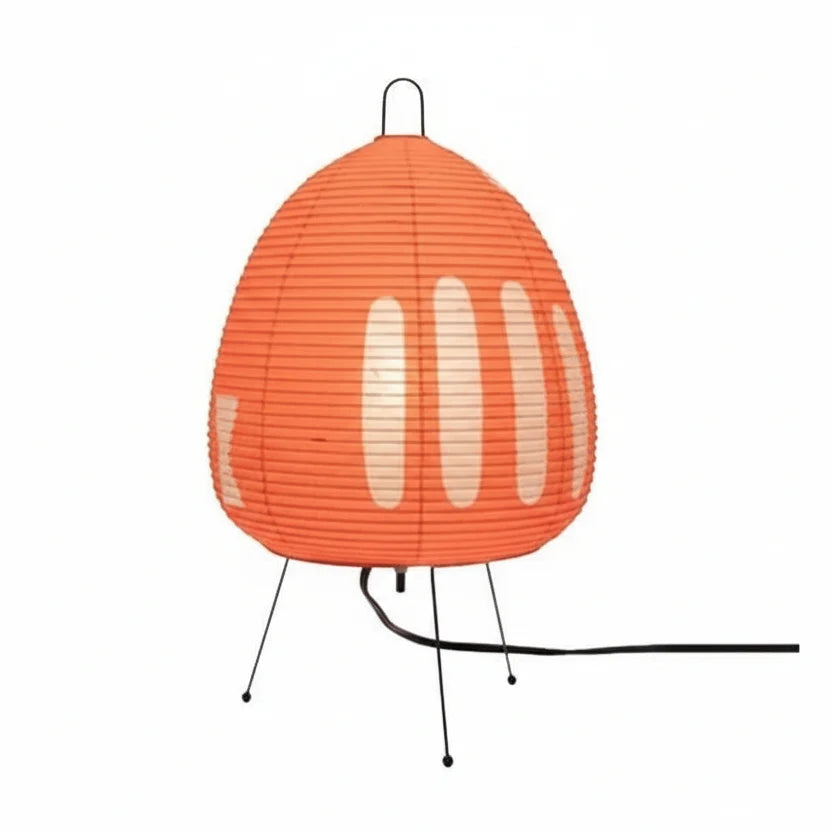 Table Lamp Japanese-Inspired Rice Paper Shade