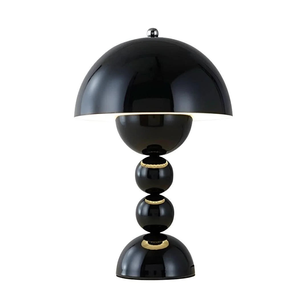 Table Lamp Mushroom Design Cordless Rechargeable Touch Control