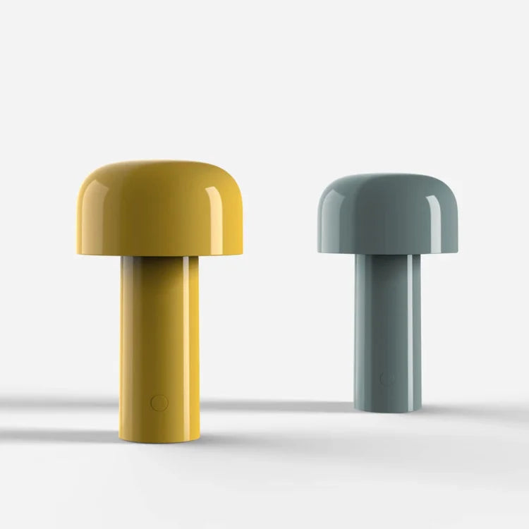 Table Lamp Mushroom Design Rechargeable Dimmable LED