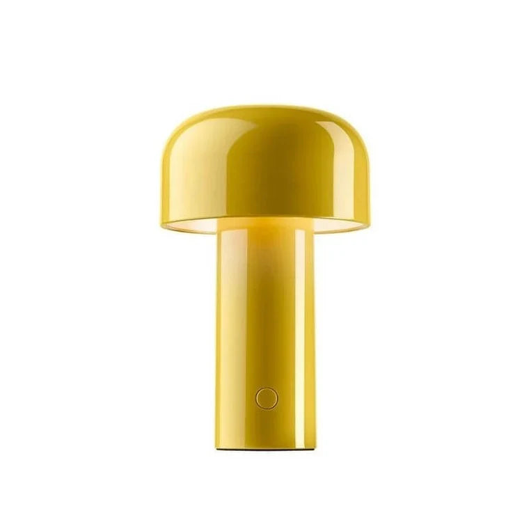 Table Lamp Mushroom Design Rechargeable Dimmable LED