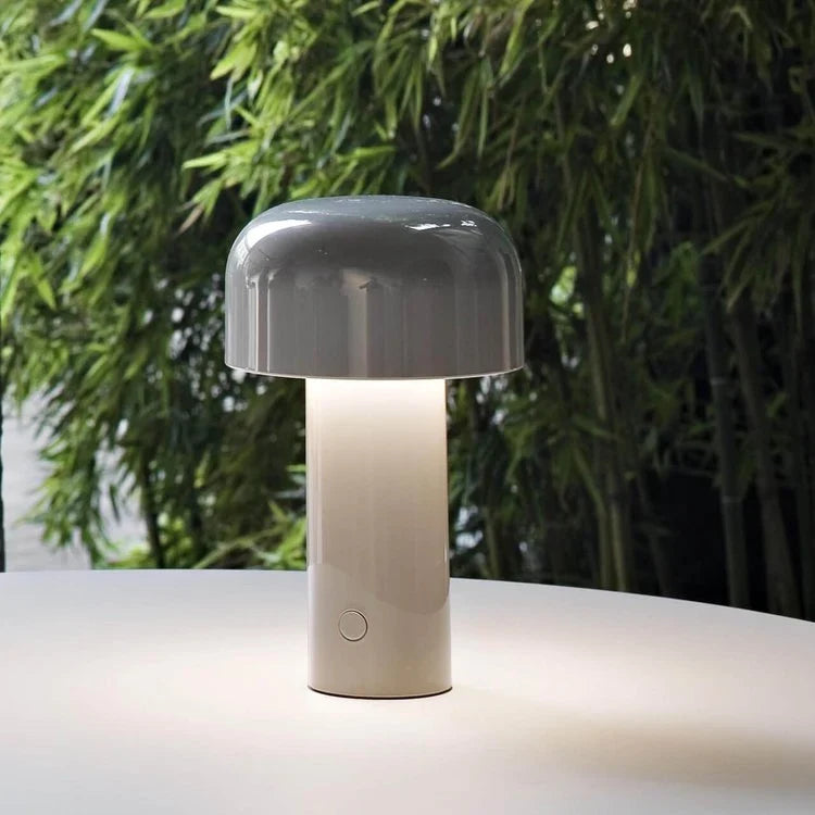 Table Lamp Mushroom Design Rechargeable Dimmable LED