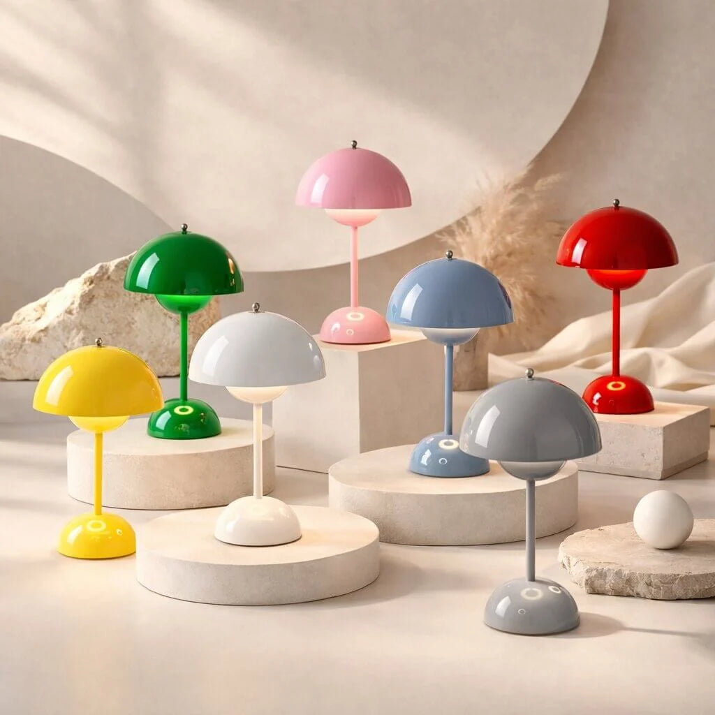 Table Lamp Rechargeable Cordless Dimmable LED Warm Light