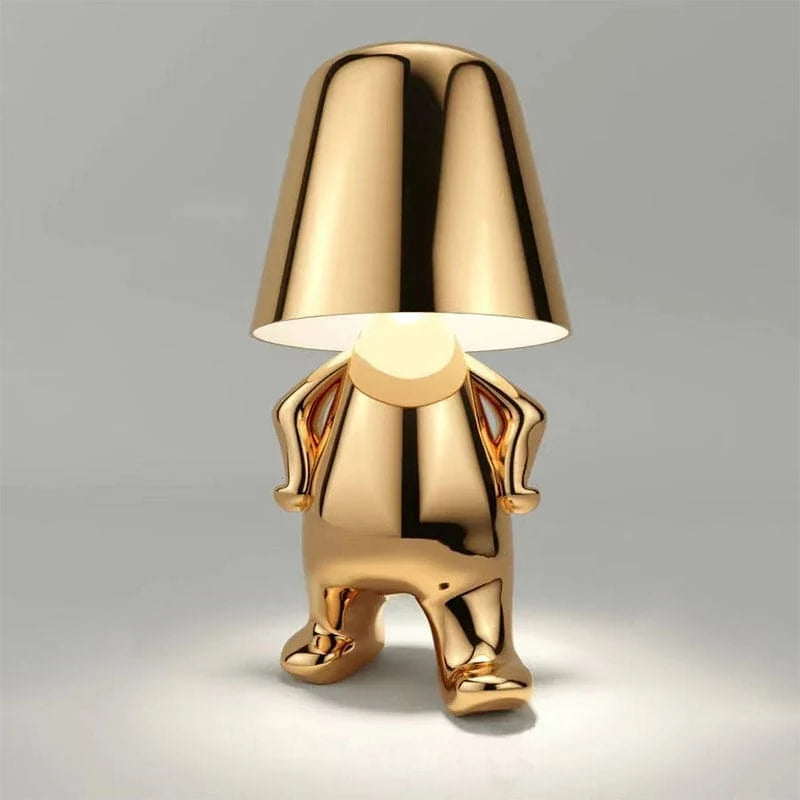 Table Lamp Rechargeable USB Warm LED Cordless Metal Frame