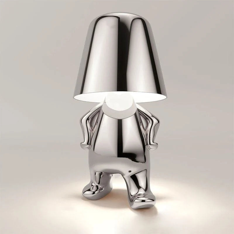 Table Lamp Rechargeable USB Warm LED Cordless Metal Frame