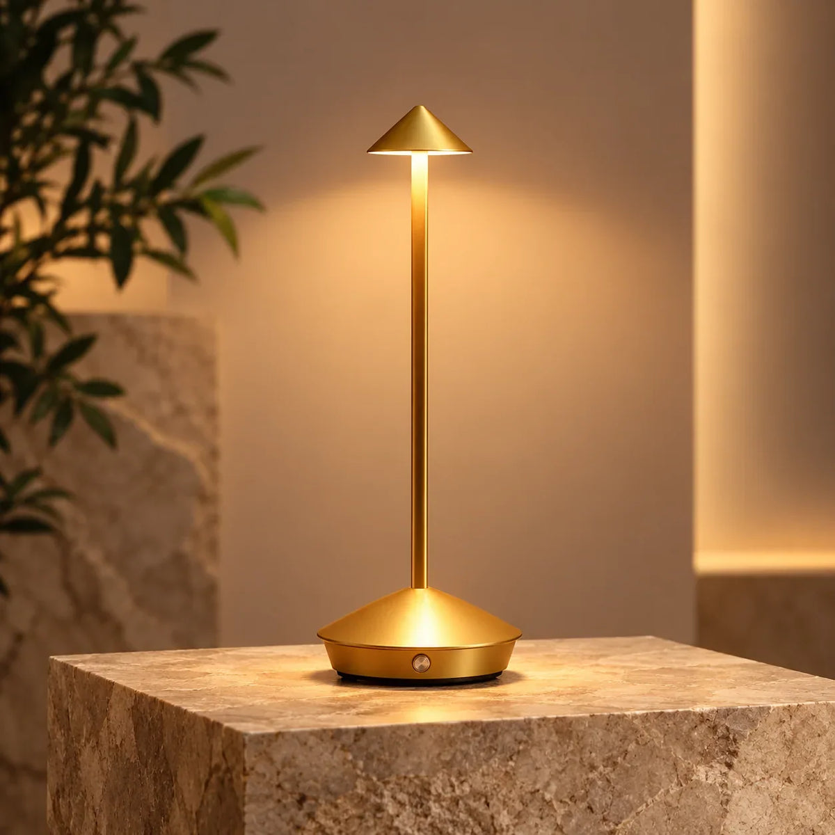 Table Lamp Touch-Dimmable USB-Rechargeable Waterproof