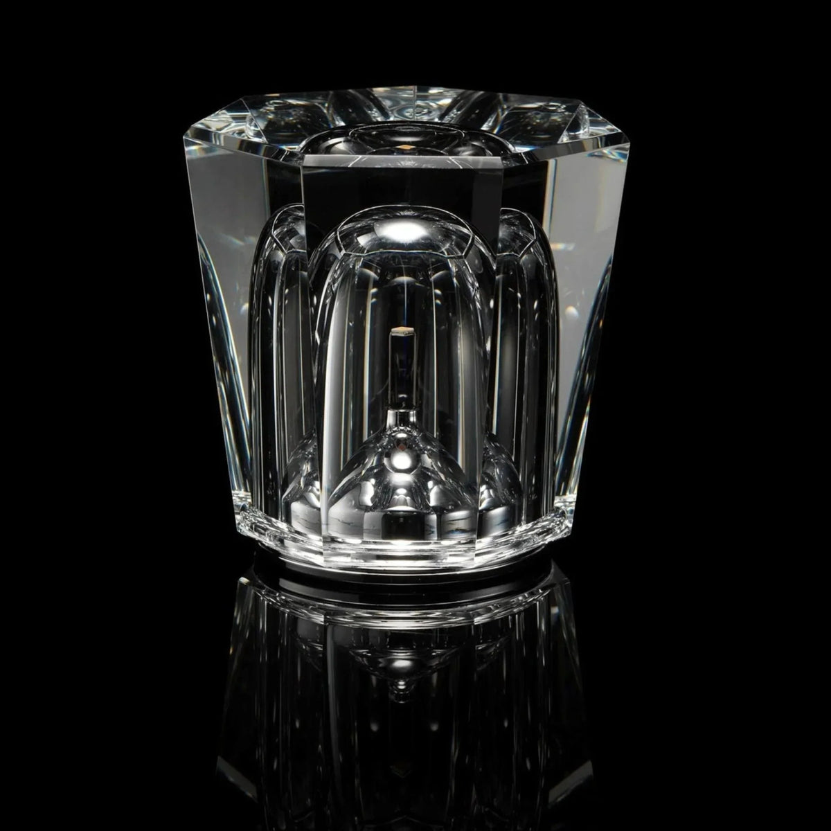Table Lamp USB Rechargeable Diamond-Cut Crystal