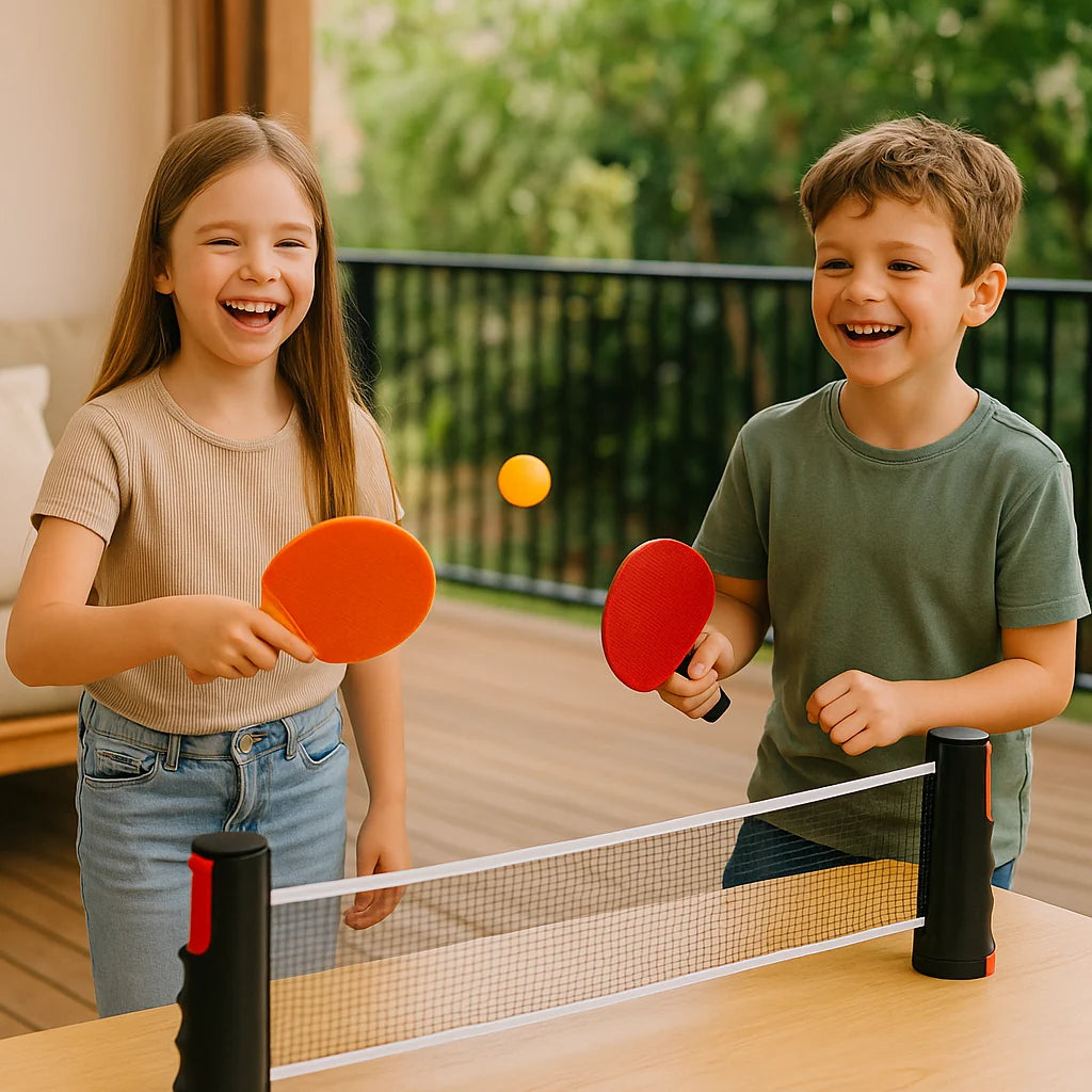 Table Tennis Net Retractable Adjustable Non-Marking Clamps