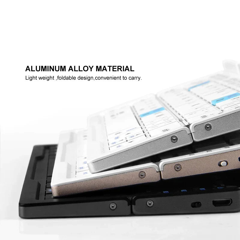 Tablet Keyboard Foldable Bluetooth Magnetic Stand