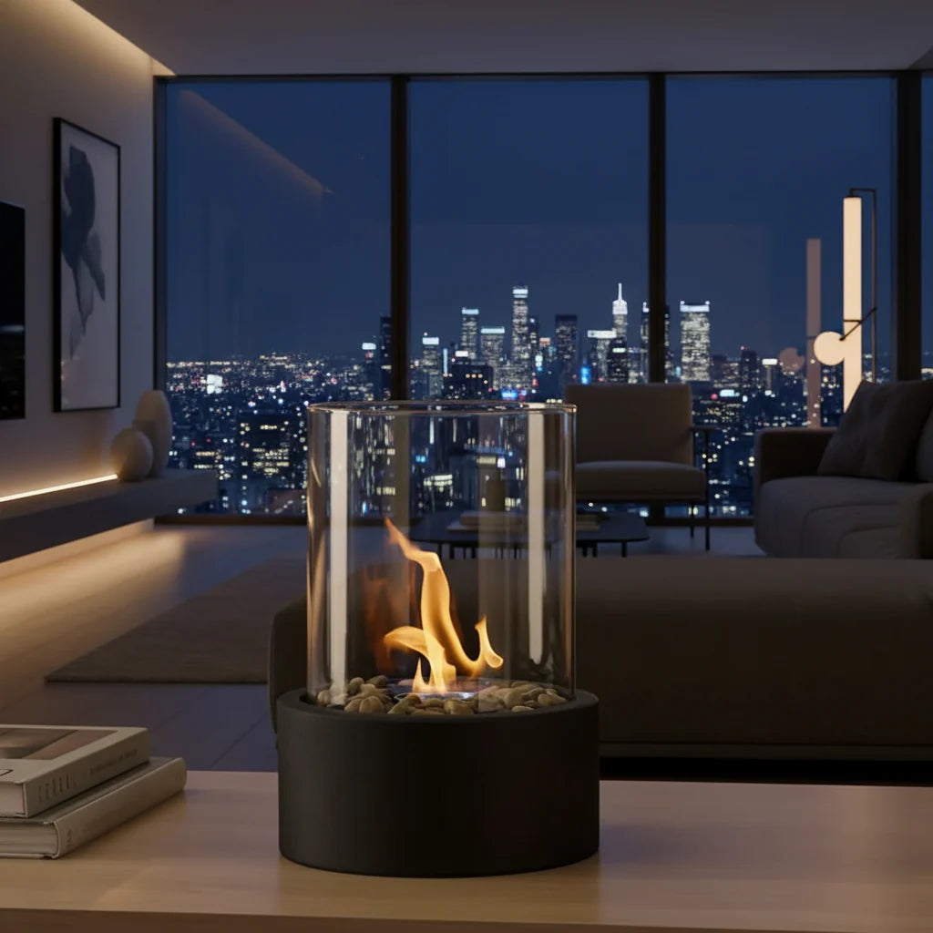 Tabletop Fireplace Smokeless Bioethanol Indoor & Outdoor Use