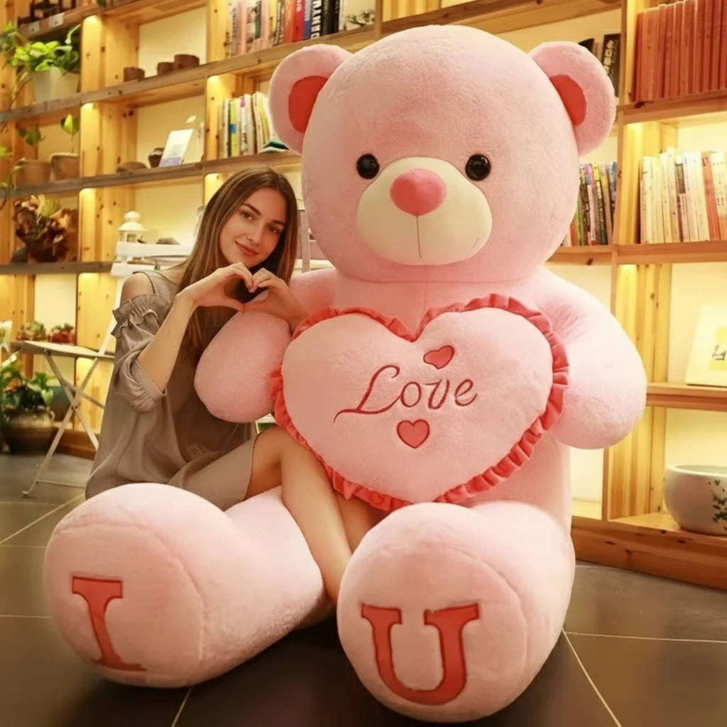 Teddy Bear Backrest Oversized Plush Machine Washable Shape-Retaining Fill