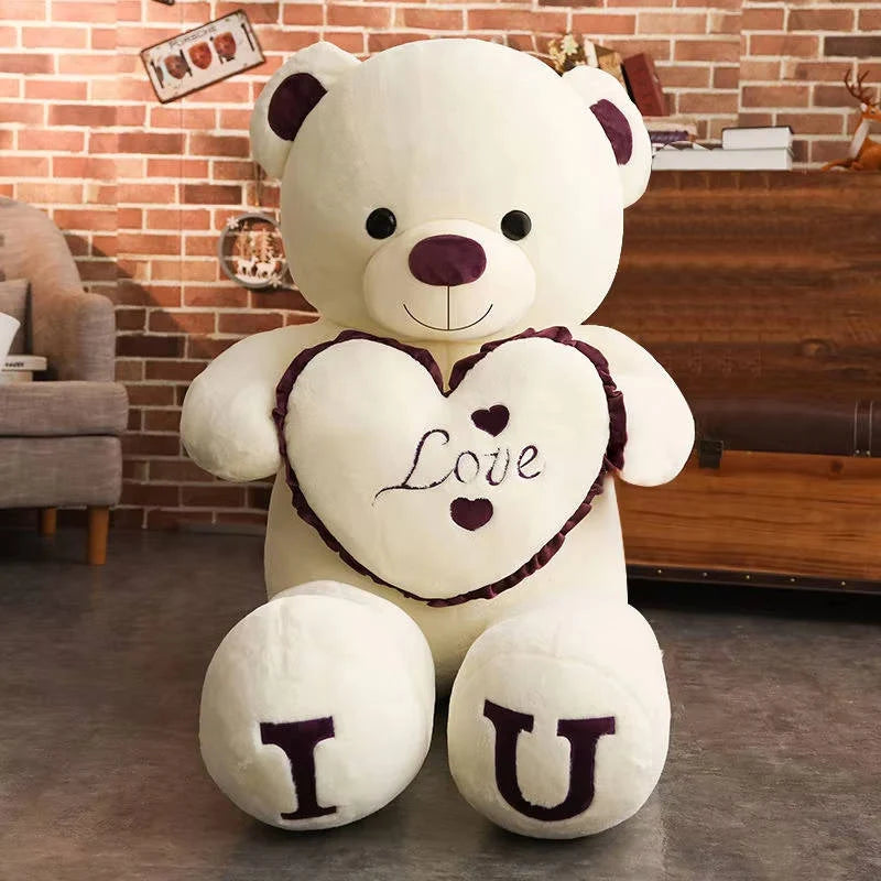 Teddy Bear Backrest Oversized Plush Machine Washable Shape-Retaining Fill