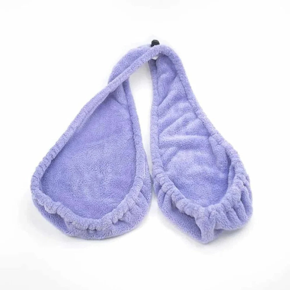 Terry Bra Absorbent Fabric Open Back Adjustable Rear Cord
