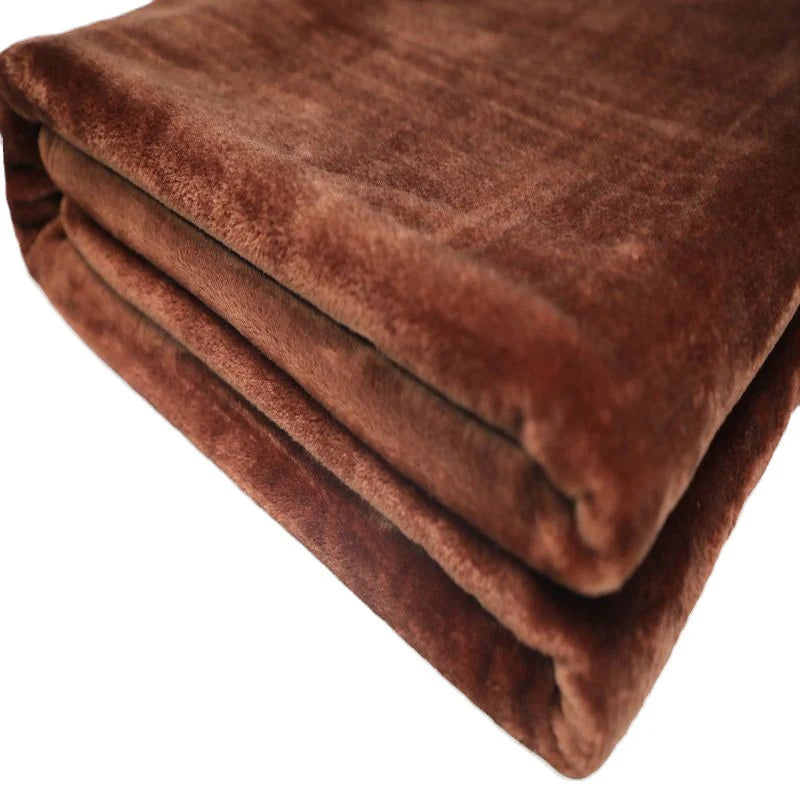 Throw Blanket Velvet Plush Machine-Washable