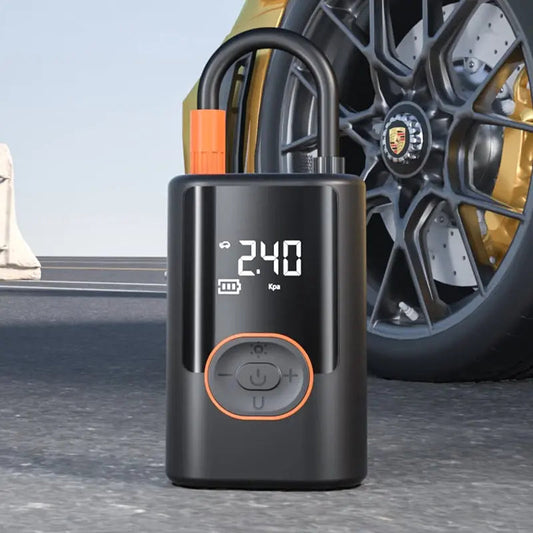 Tire Inflator Cordless Rechargeable Digital Auto-Stop 150 PSI