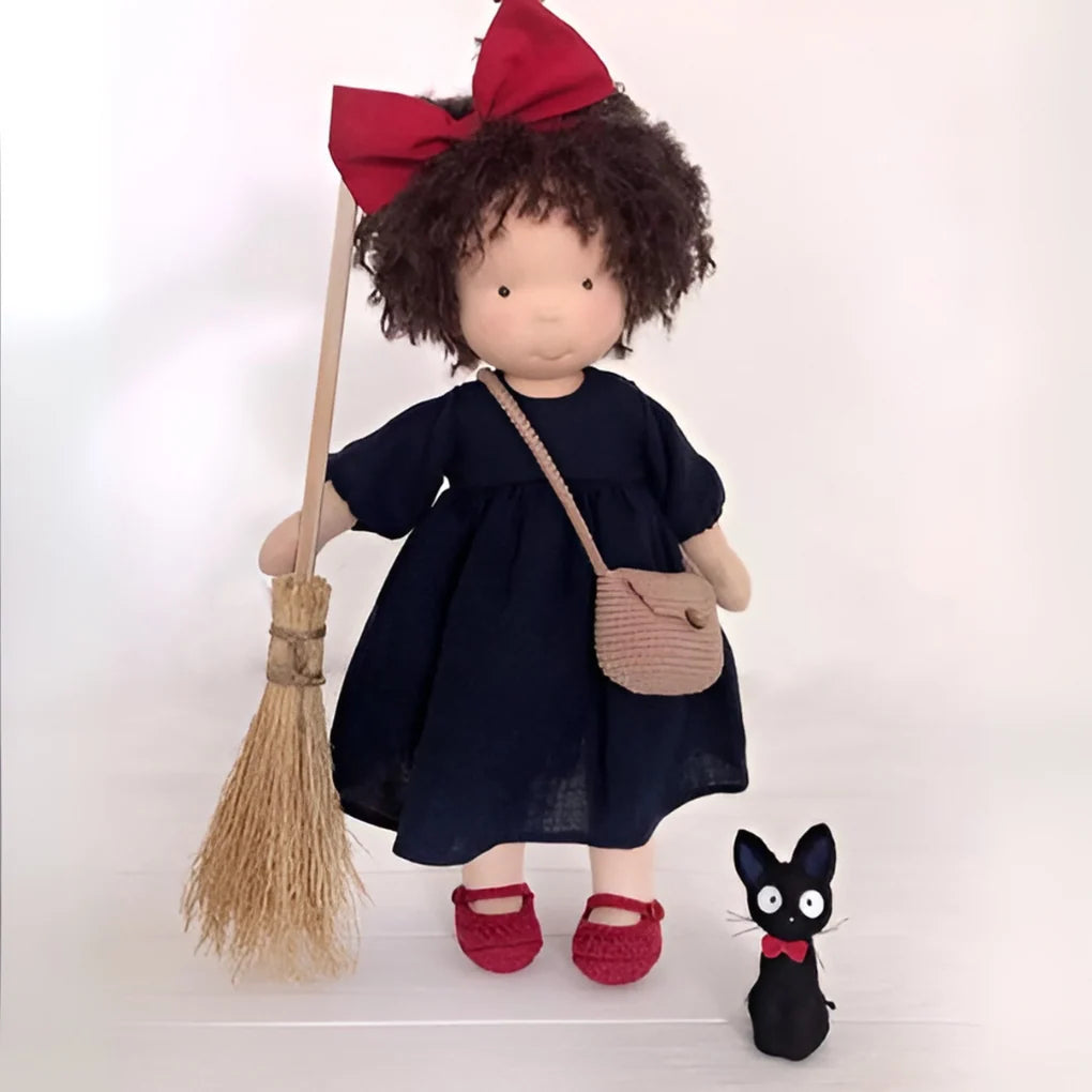 Toddler Doll Hypoallergenic Cotton & Wool Neutral Face
