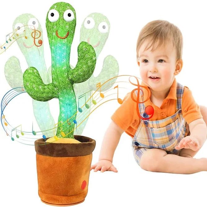 Toddler Toy Dancing Cactus Sound-Activated & Musical