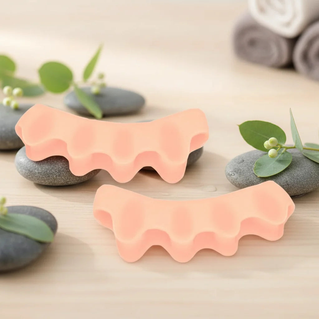 Toe Separators Soft Silicone Washable & Reusable