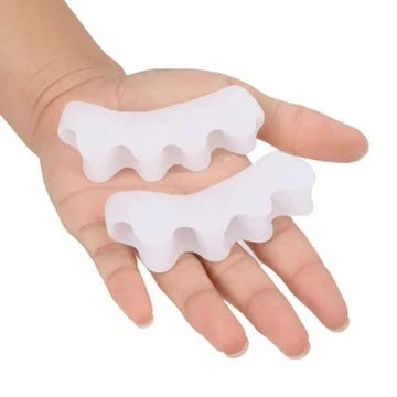 Toe Spacer Sleeve Flexible Low-Profile Washable & Reusable