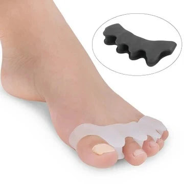 Toe Spacer Sleeve Flexible Low-Profile Washable & Reusable