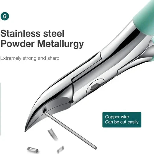 Toenail Clippers Stainless Steel Anti-Splash Shield Non-Slip Grip