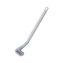 Toilet Brush Triangular Head Scratch-Resistant Bristles Drip-Free Base