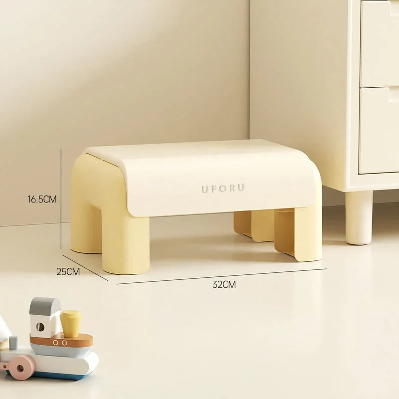 Toilet Footstool Ergonomic Posture Support Space-Saving Design