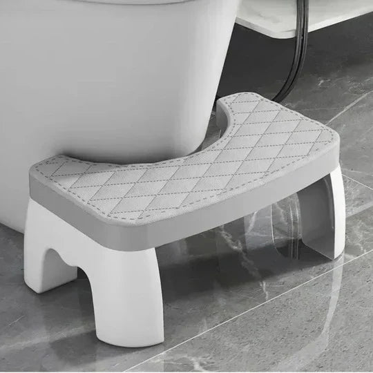 Toilet Squat Stool Slip-Resistant Compact Low-Profile