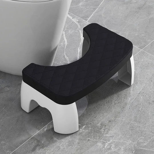 Toilet Squat Stool Slip-Resistant Compact Low-Profile