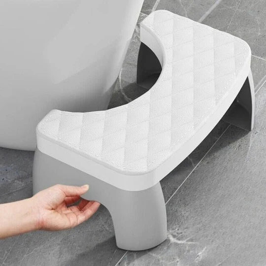 Toilet Squat Stool Slip-Resistant Compact Low-Profile