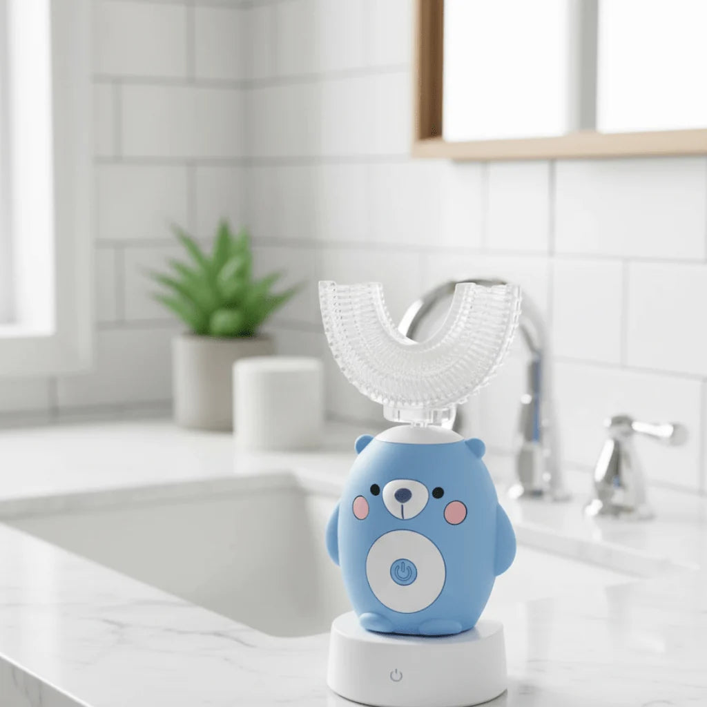 Toothbrush Replacement Head Ultra-Soft Silicone Compatible with U-Shaped Toothbrushes