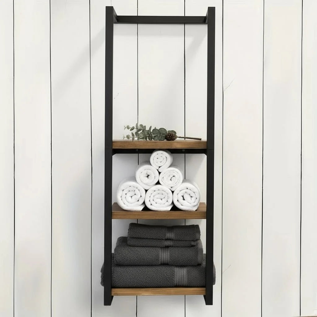 Towel Rack Wall-Mounted Stainless Steel Rust-Resistant