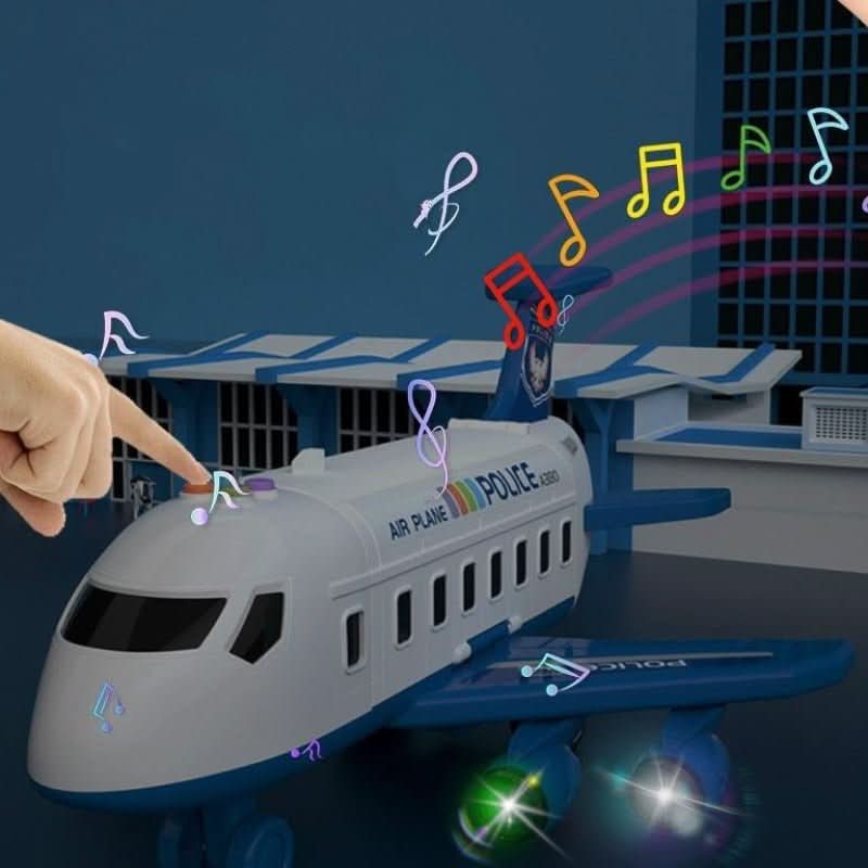 Toy Airplane Playset Aircraft 3 Vehicles Accessory Set